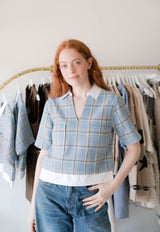 Wynn Boxy Plaid Shirt