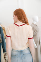 All Over Pointelle Cardigan -