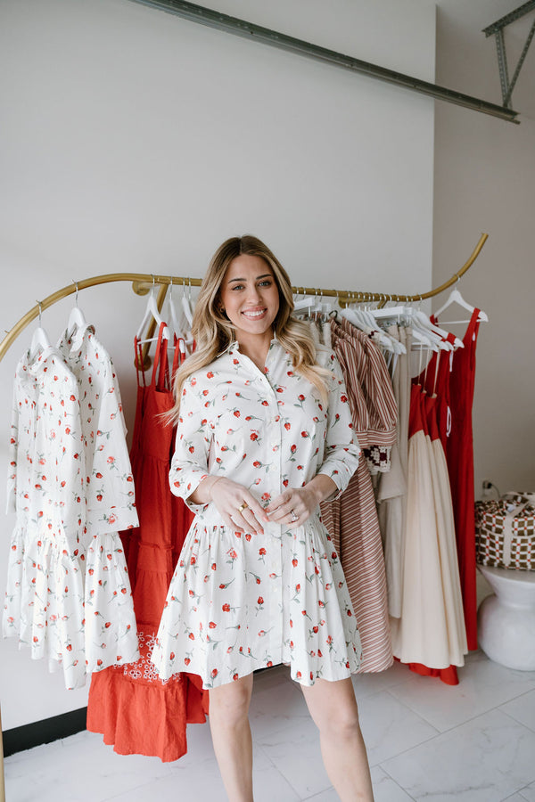 The Drop Waist Shirt Dress