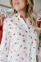 The Drop Waist Shirt Dress