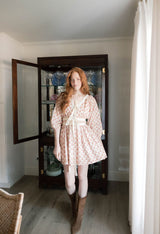 Peach Dress