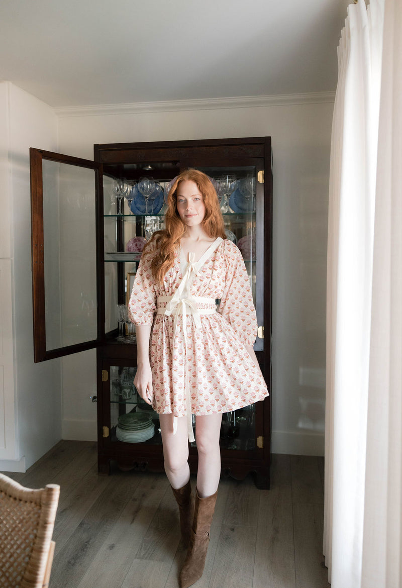 Peach Dress