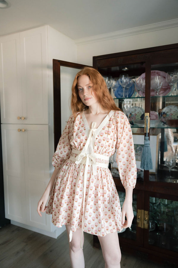 Peach Dress