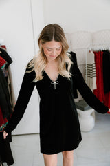 Izumi Velvet Dress