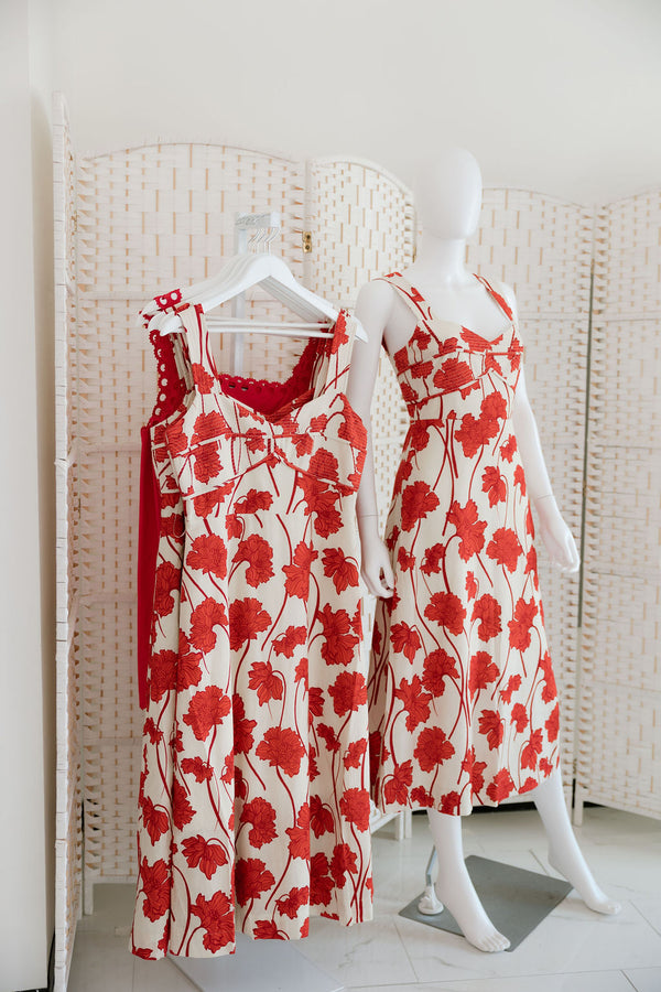 Madi Floral Midi Dress