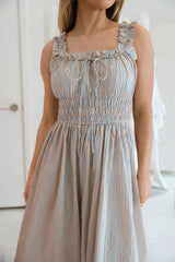 Louisiane Striped Dress