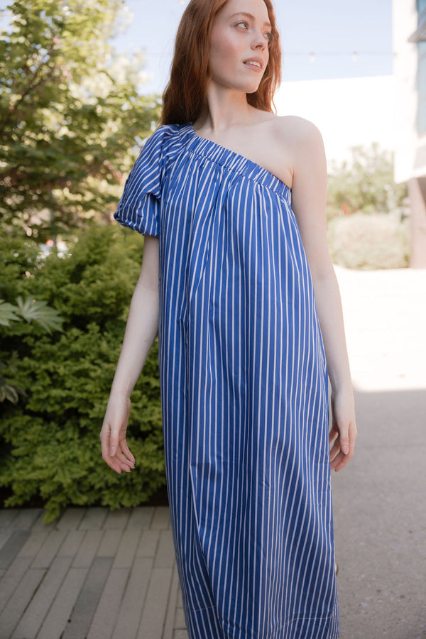 Paola One Shoulder Dress