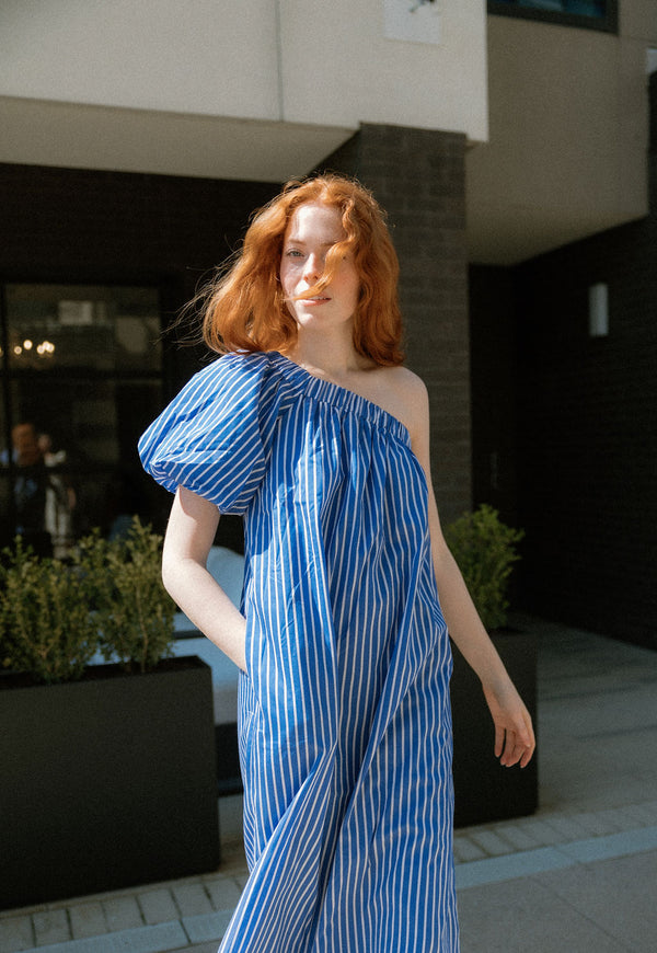 Paola One Shoulder Dress