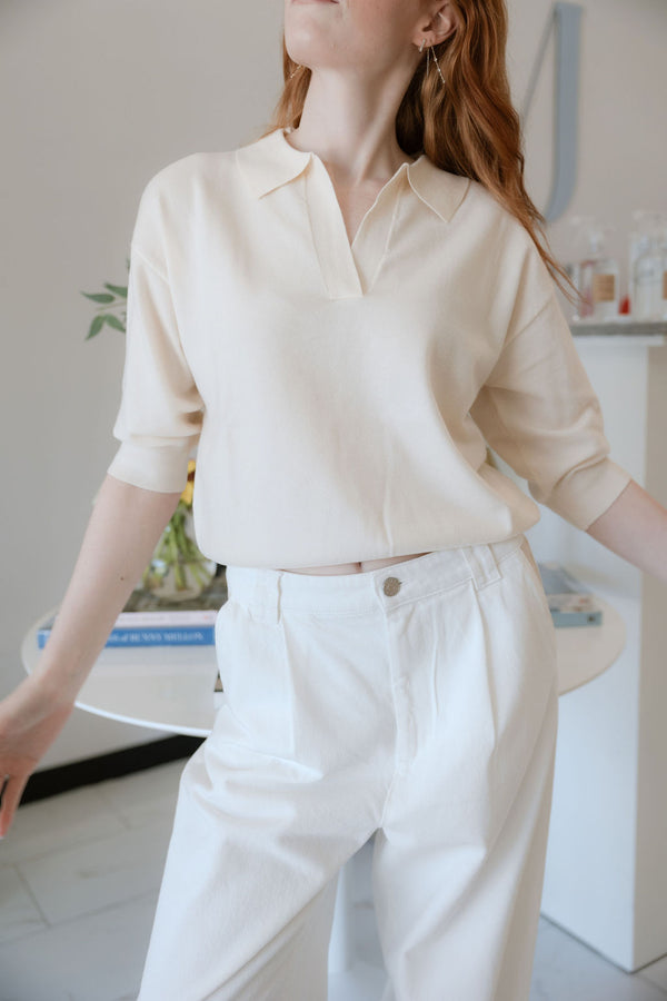Plume Sweater - Cream