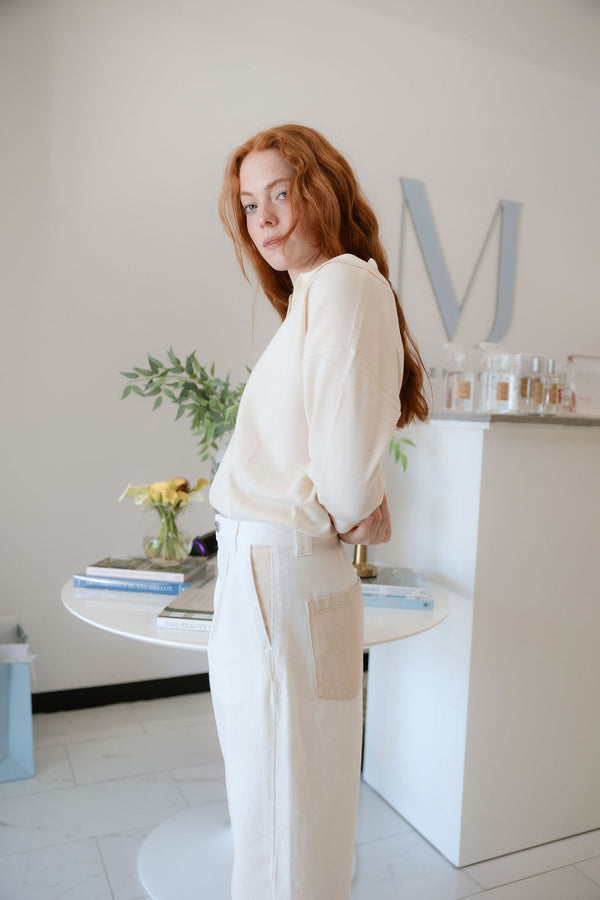 Plume Sweater - Cream