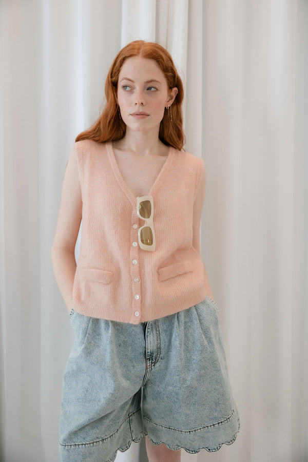 Melza Sleeveless Sweater