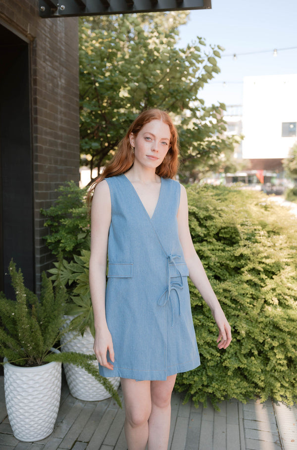 Beckett Denim Mini Dress