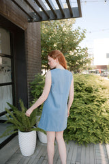 Beckett Denim Mini Dress
