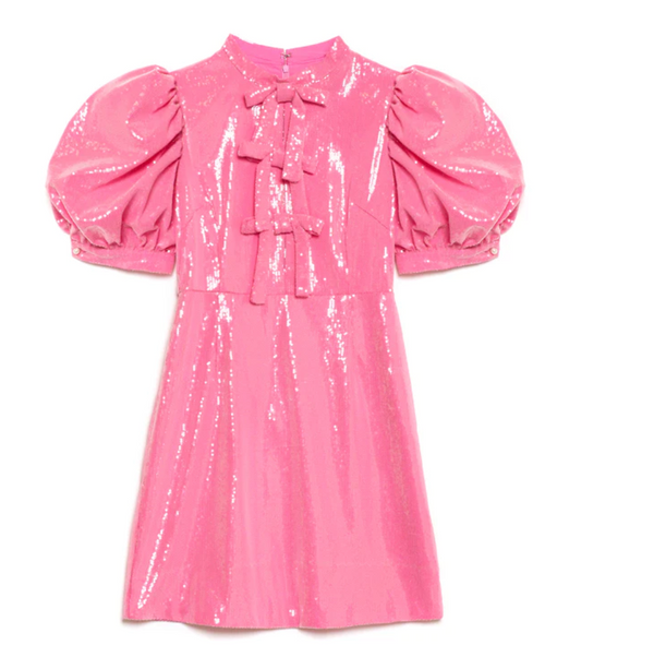 Sunset Sequin Bow Dress