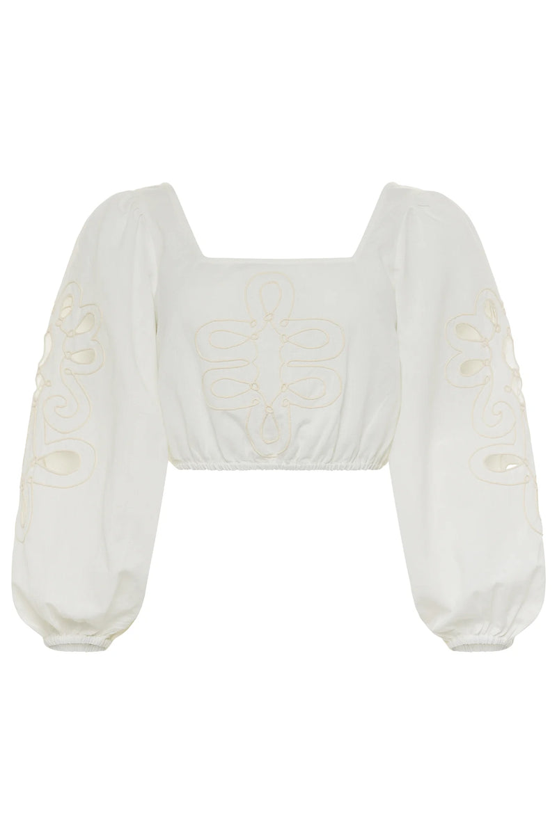 Cora Linen Blouse