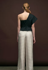 One Shoulder Bow Top