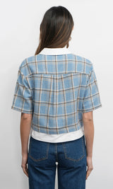 Wynn Boxy Plaid Shirt