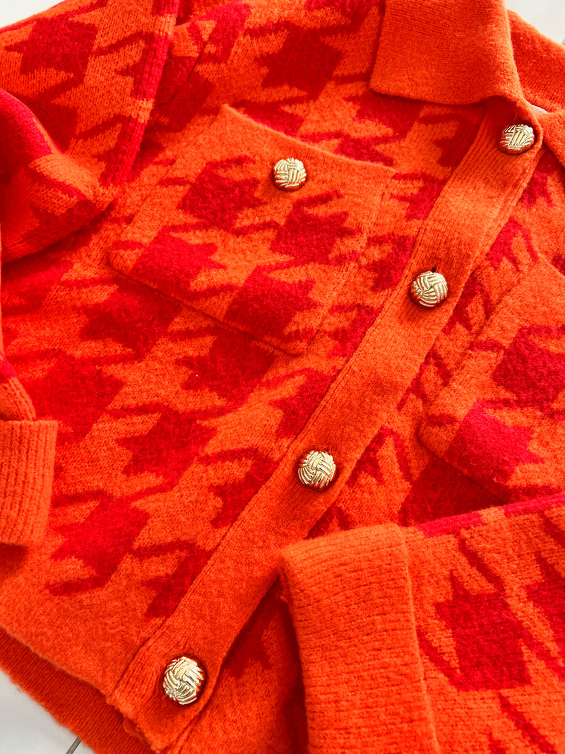 Orange sweater