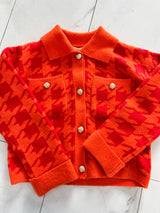 Orange sweater