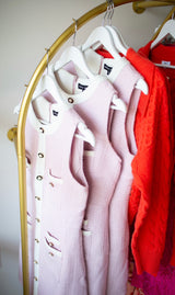 Coast Tweed Mini Dress - Baby Pink