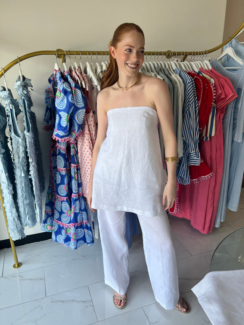 Nyx Pants High-Waisted Linen Trousers