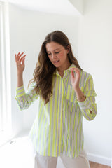 The Boyfriend Shirt - Yellow