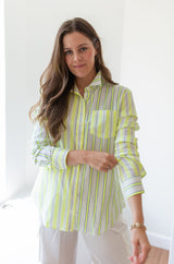 The Boyfriend Shirt - Yellow