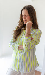 The Boyfriend Shirt - Yellow