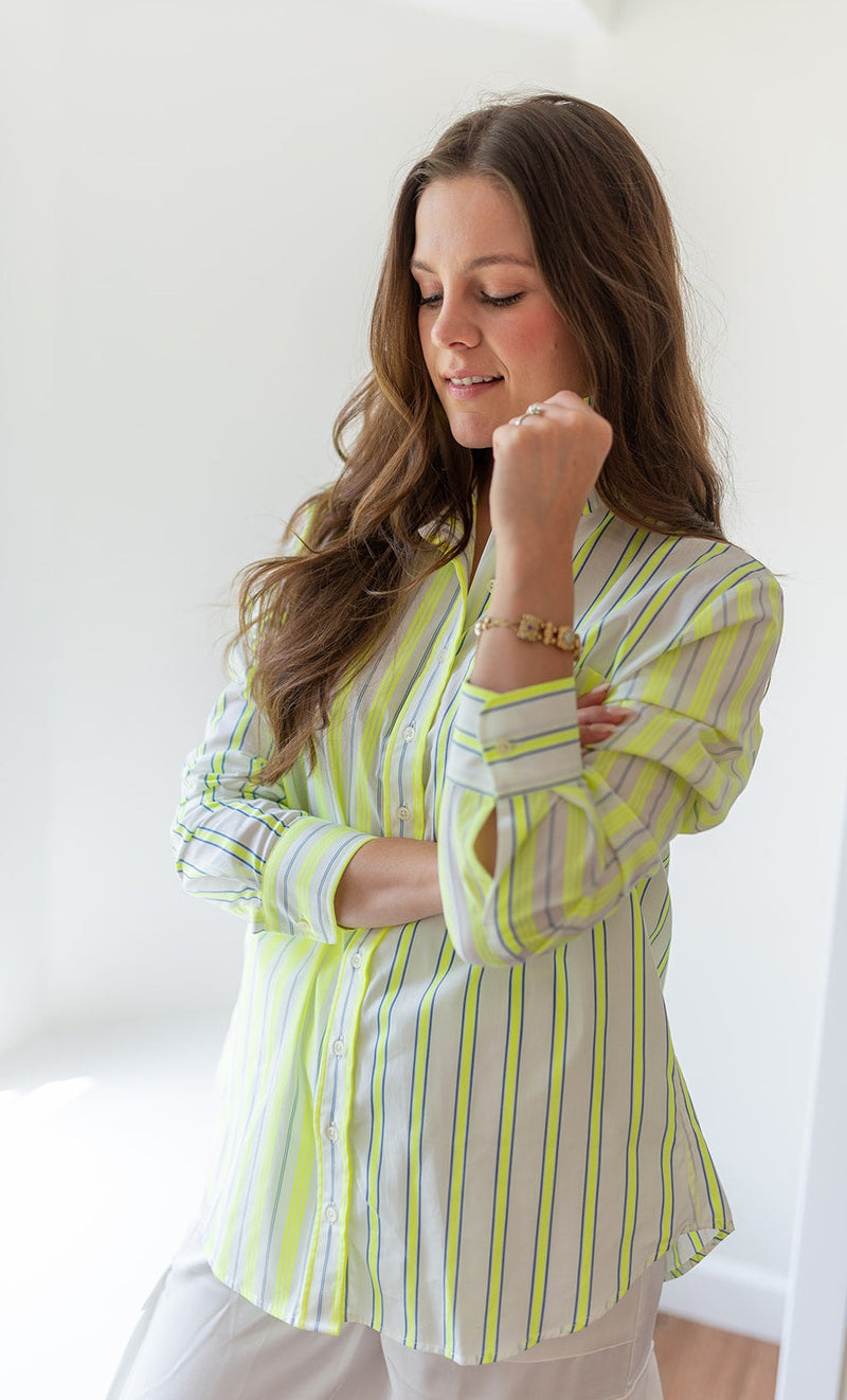 The Boyfriend Shirt - Yellow