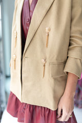 Parker Tassel Blazer