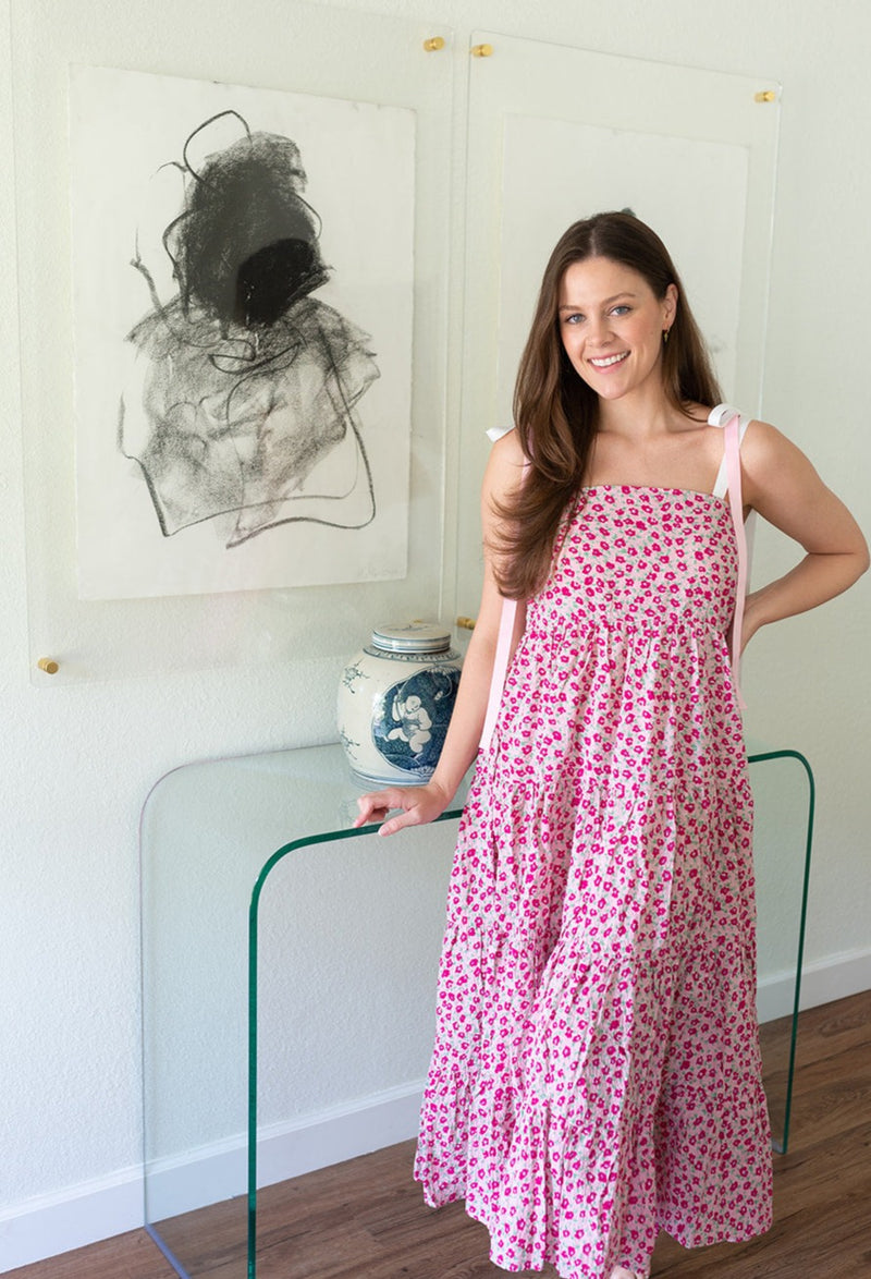 Britt Floral Tiered Dress