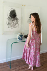Britt Floral Tiered Dress