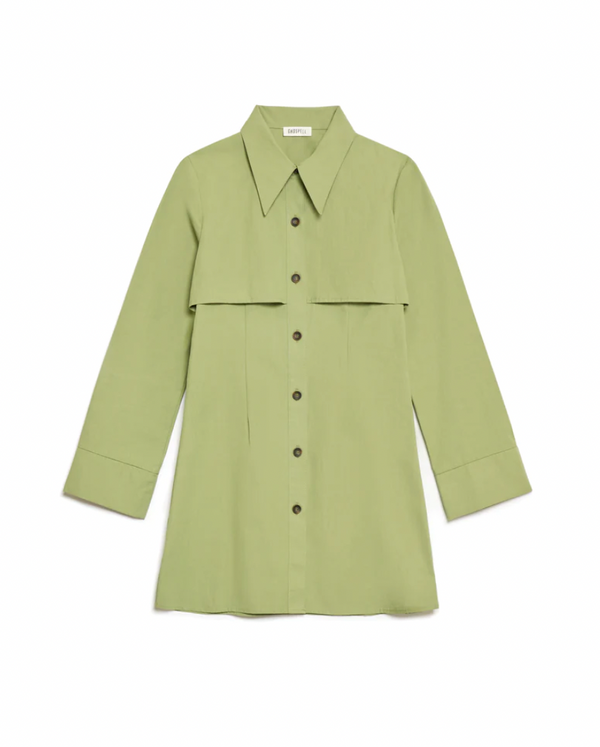 Storm Green Flap Dress