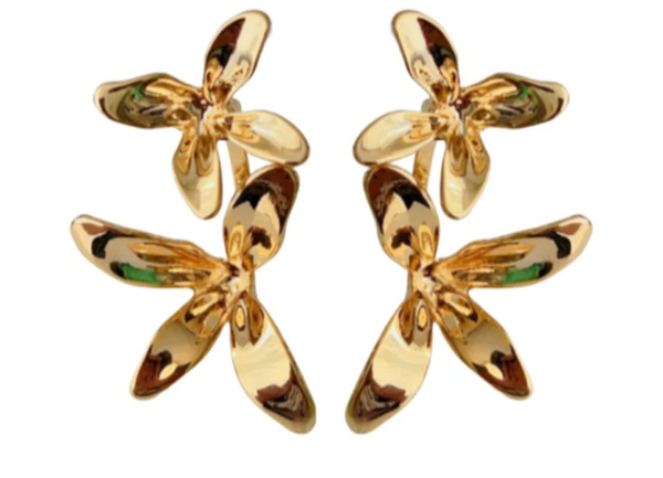 Double Bloom Earrings