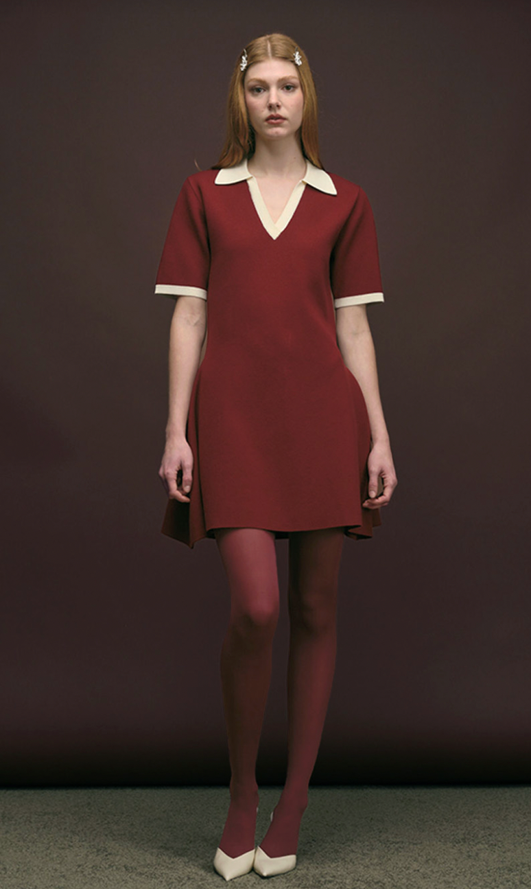 Polo Flare Dress - PREORDER