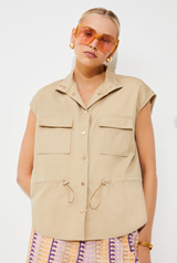 Lou Sleeveless Blouse