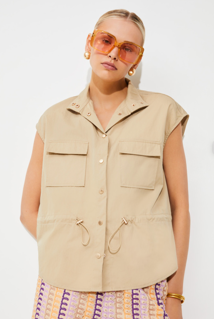 Lou Sleeveless Blouse