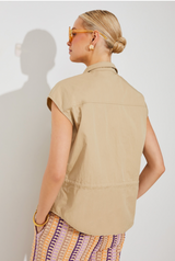 Lou Sleeveless Blouse