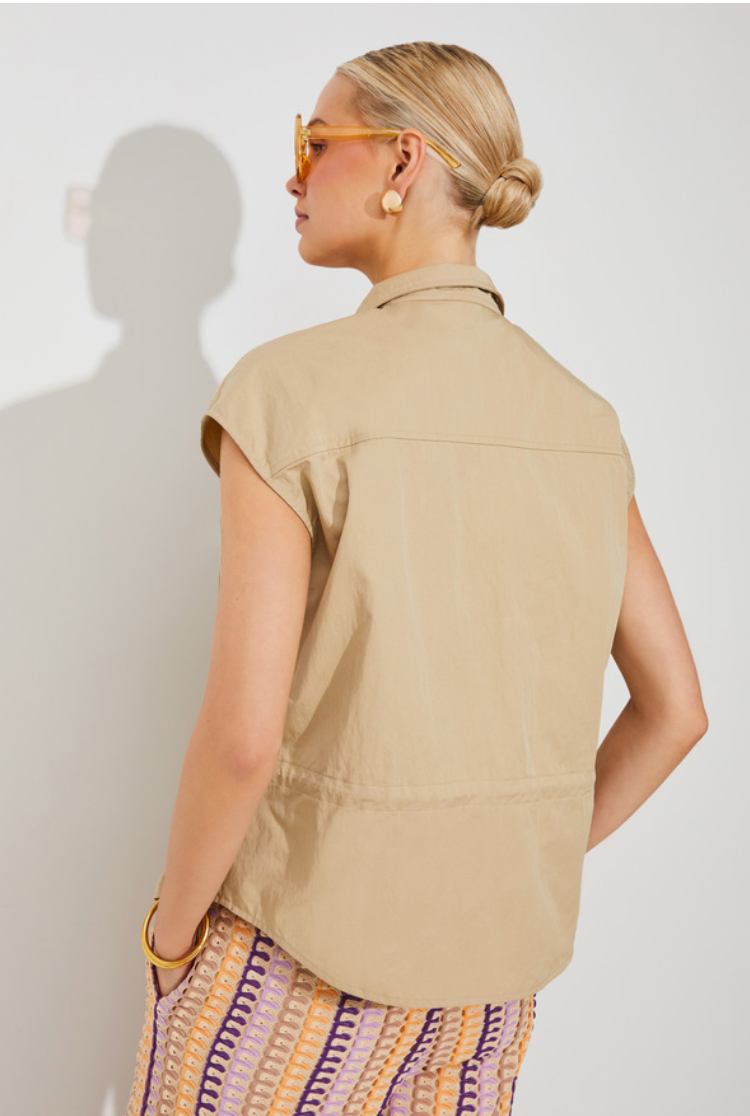 Lou Sleeveless Blouse