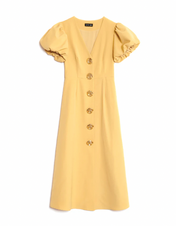 Sandy Swirl Midi Dress