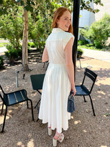 Poplin Button Up Maxi