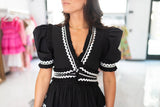 Hortensia Dress Black