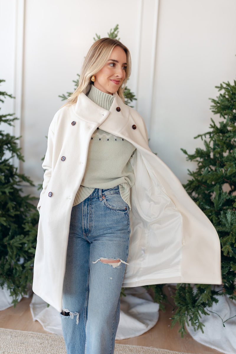 Rita Mock Neck Sweater