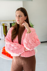 Gigi Cardigan - Baby Pink