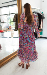 Plumbago dress