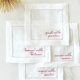 Boozin' with Blitzen Cocktail Napkins, Set of 4