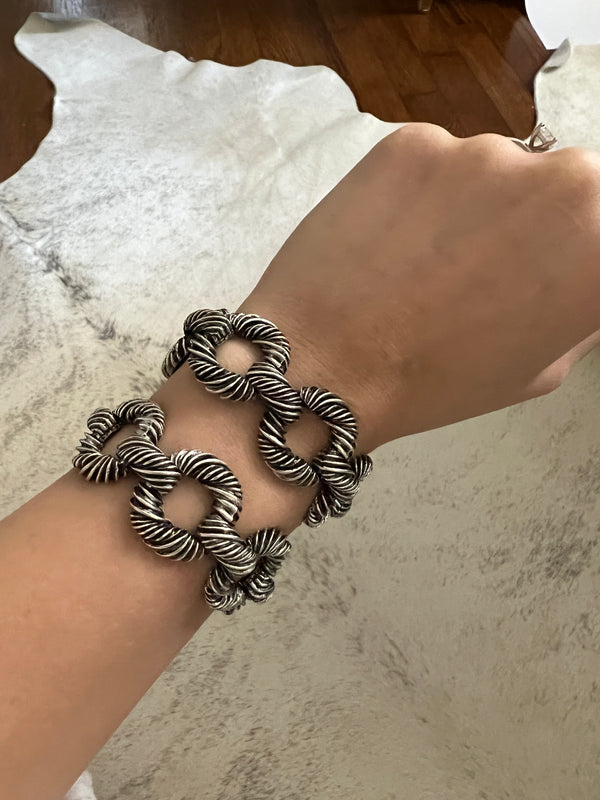 Chain Link Bracelet Silver
