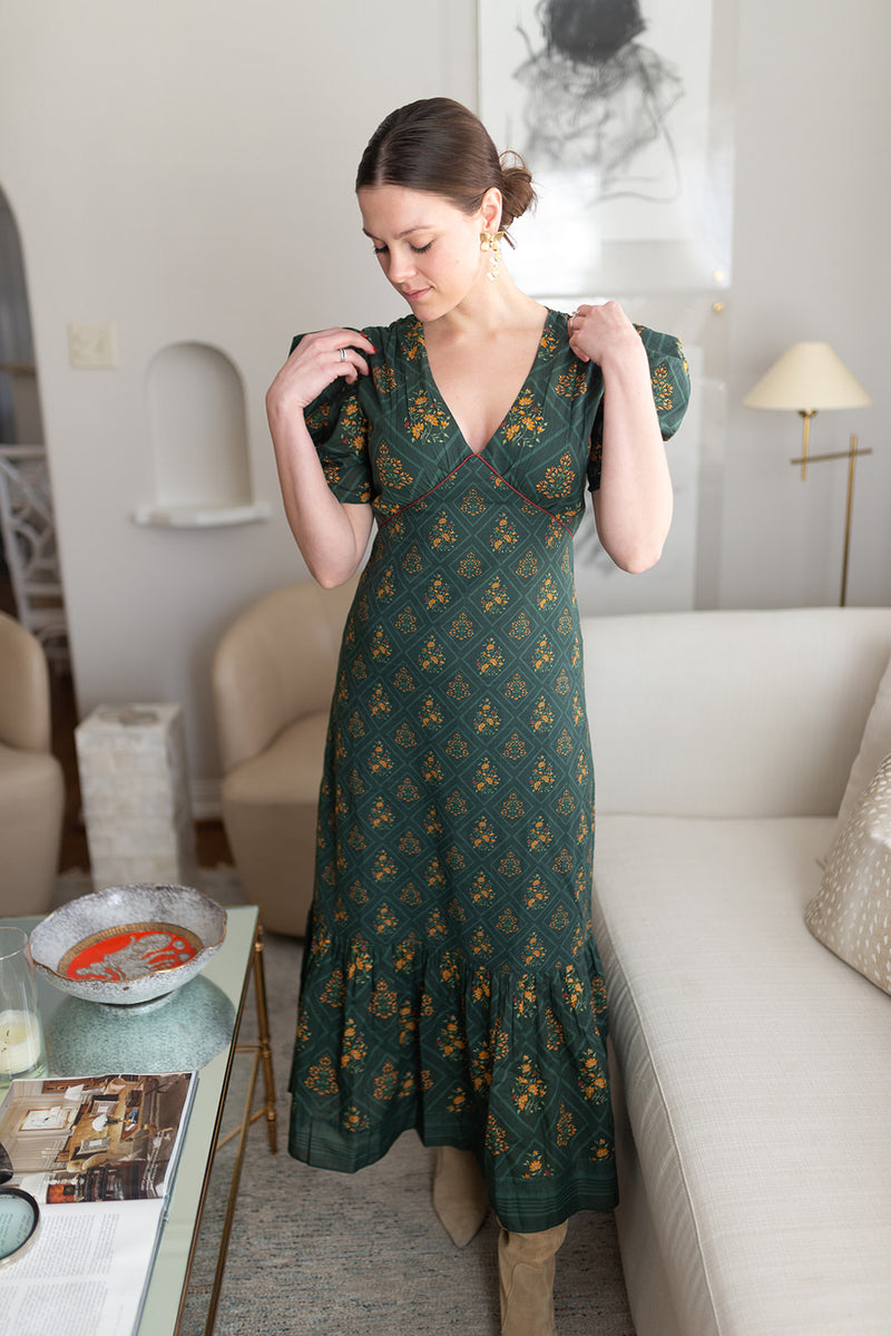 Brielle Short Sleeve Maxi