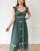 Celine Linen Maxi