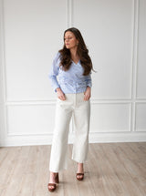 The Hackney Shirt - Blue Stripe
